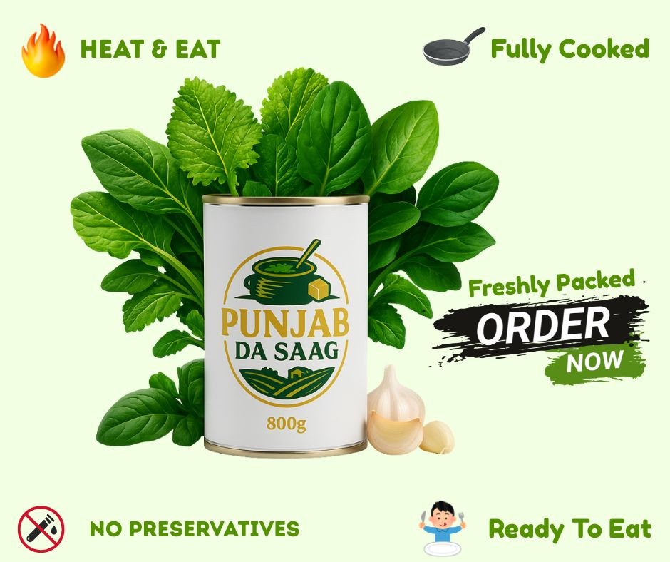 Punjab Da Saag - Ready to Eat Sarsoon Da Saag Family Pack (800g)