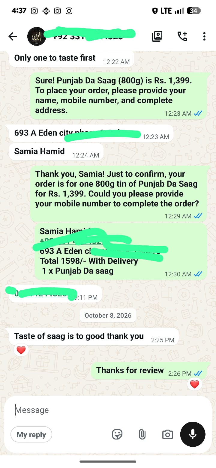 Customer review screenshot