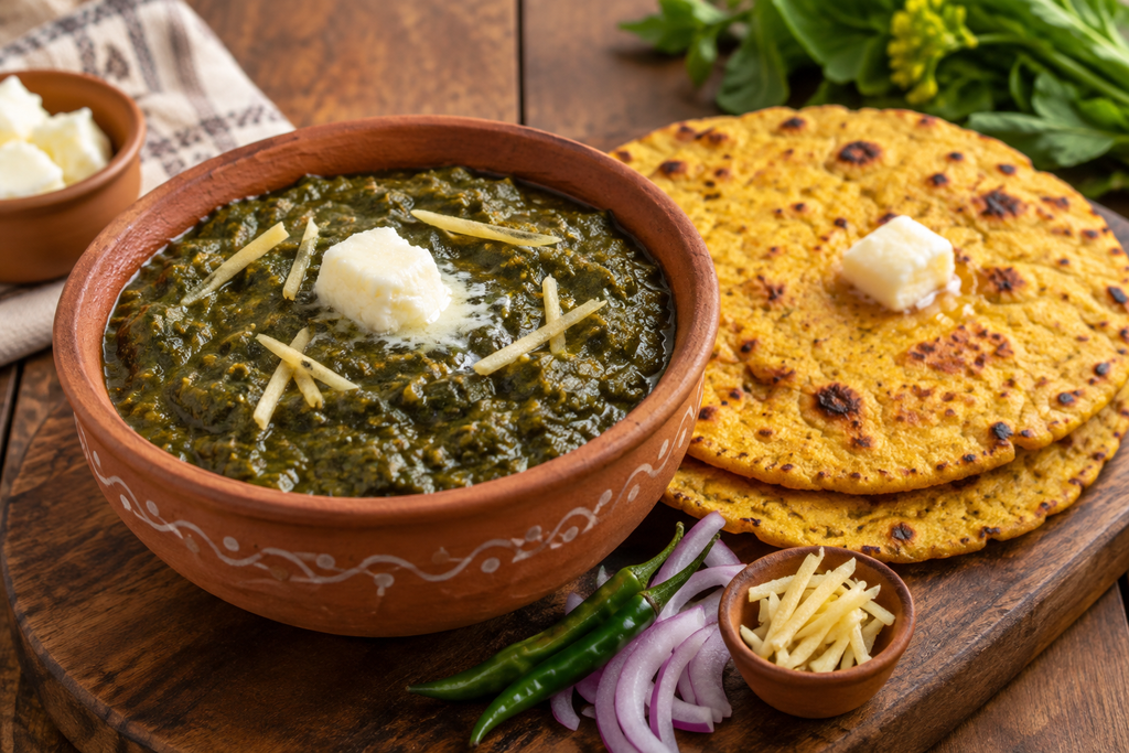 Traditional Punjab Da Saag - Ready to Eat Sarsoon Da Saag Family Pack (800g)